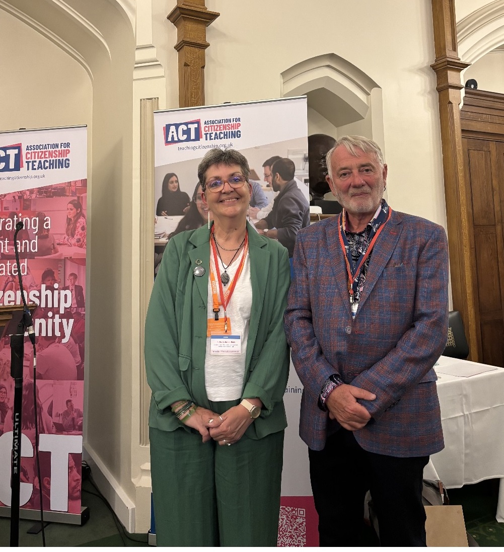 Veritas Chair of Trust Board, Simon Haseltine and CEO Dr. Kerry Jordan-Daus